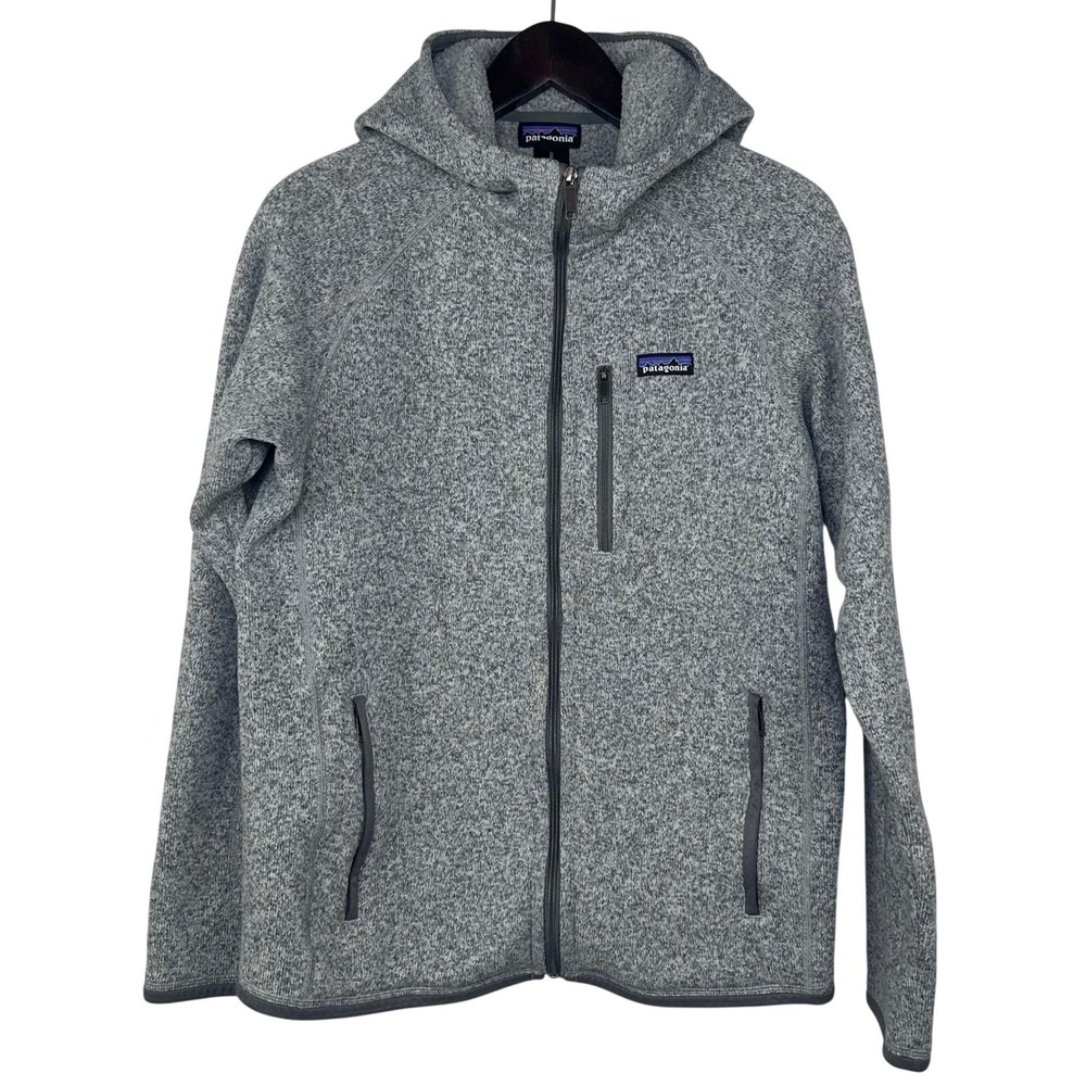Patagonia Better Sweater Full Zip Hoodie Grey Heather Fleece Jacket 25663 M